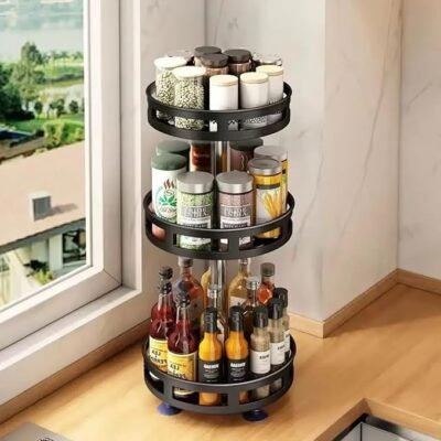 360° Rotating Spice Rack