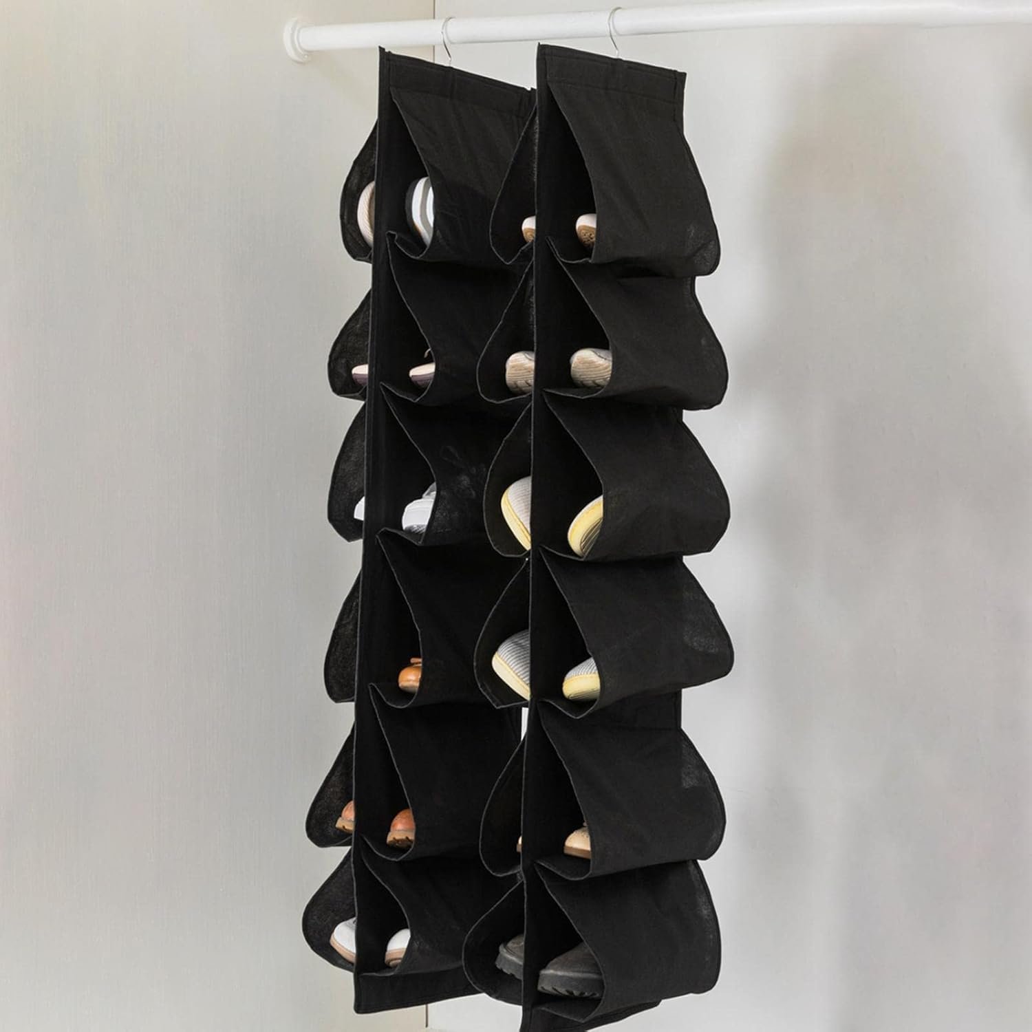 2xHanging Shoes Rack Strong