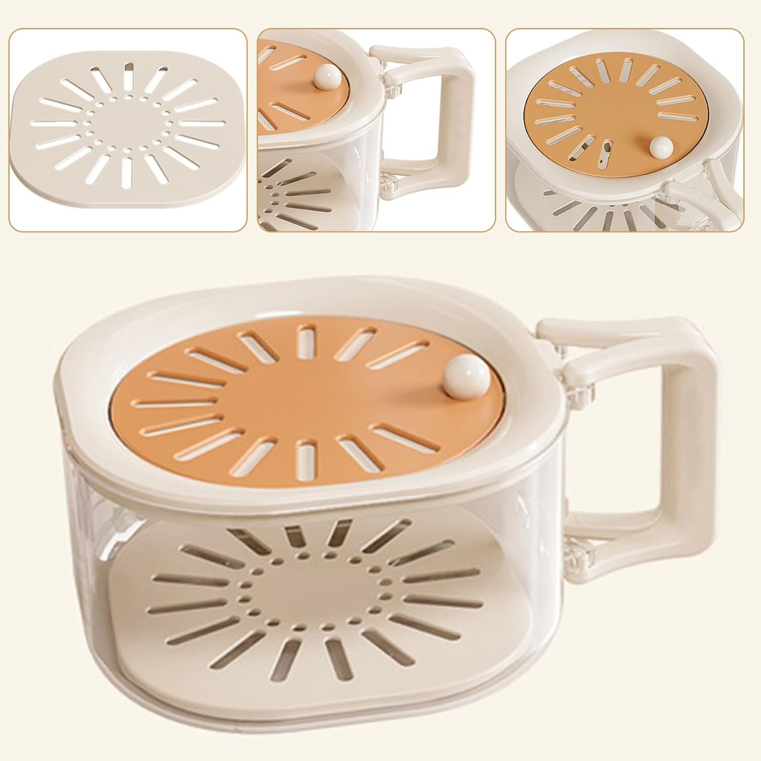 Draining and Preservation Basket Washing and Storing