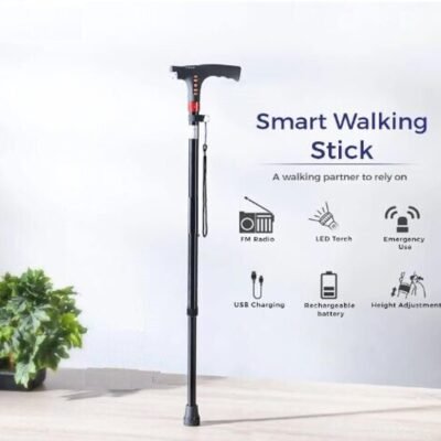Smart Walking Stick with LED Lights