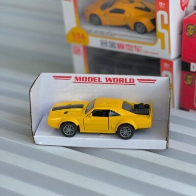 Diecast car yellow