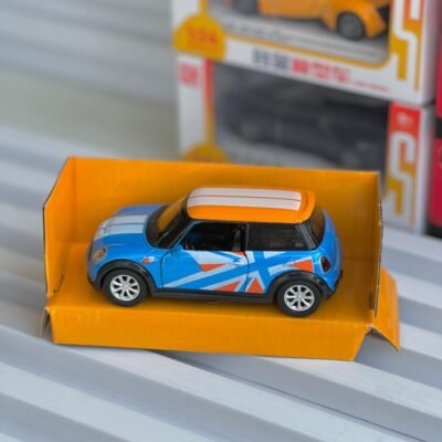 Diecast car blue
