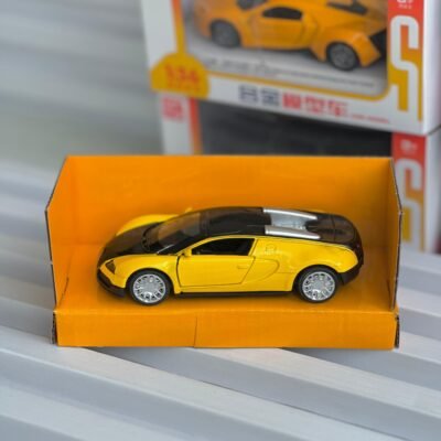 Diecast car yellow