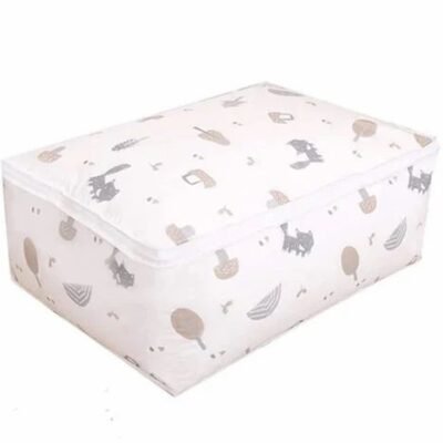 Storage Organizer Printed Square Bag