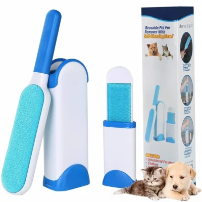 Pet Hair, Dust, Lint Remover Double Sided, Reusable Brush