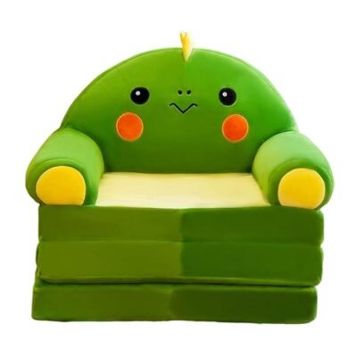 Cartoon Couch Chairs Cover Foldable Three Tiered