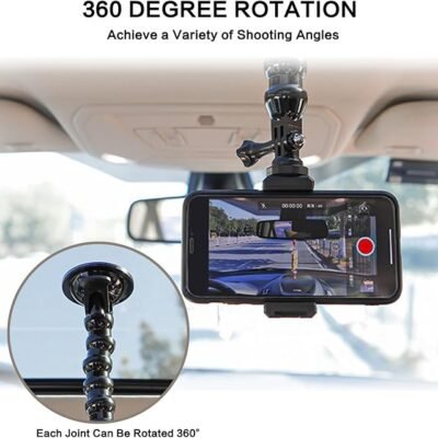 Car Cup Phone Holder, Universal Phone Mount in Dashboard, Car Window