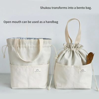 Large Capacity Insulated Lunch Bag