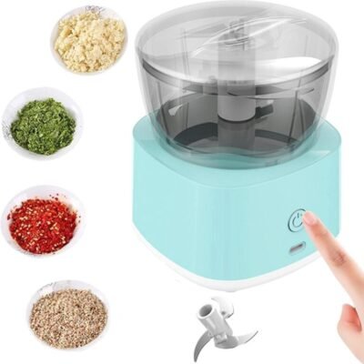 Electric Mini Garlic Chopper, Portable Food Chopper