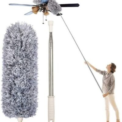 100 inches Expandable Pole Handle Washable Duster