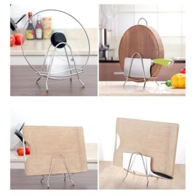 Stainless Steel Cutting Board Holder