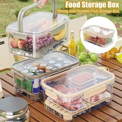 Plastic Fridge Storage Boxes