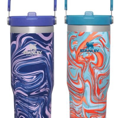 Stanley Ice flow Stainless Steel Tumbler - Vacuum Insulated Water Bottle for Home