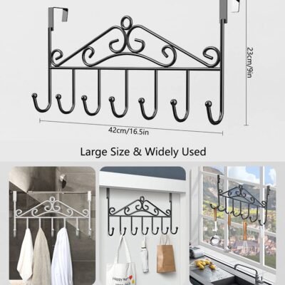 Door Hook Hanger Organizer/Wall Hook Rack for Hanging Clothes